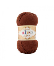 Yarn Alize Diva chocolate (690)