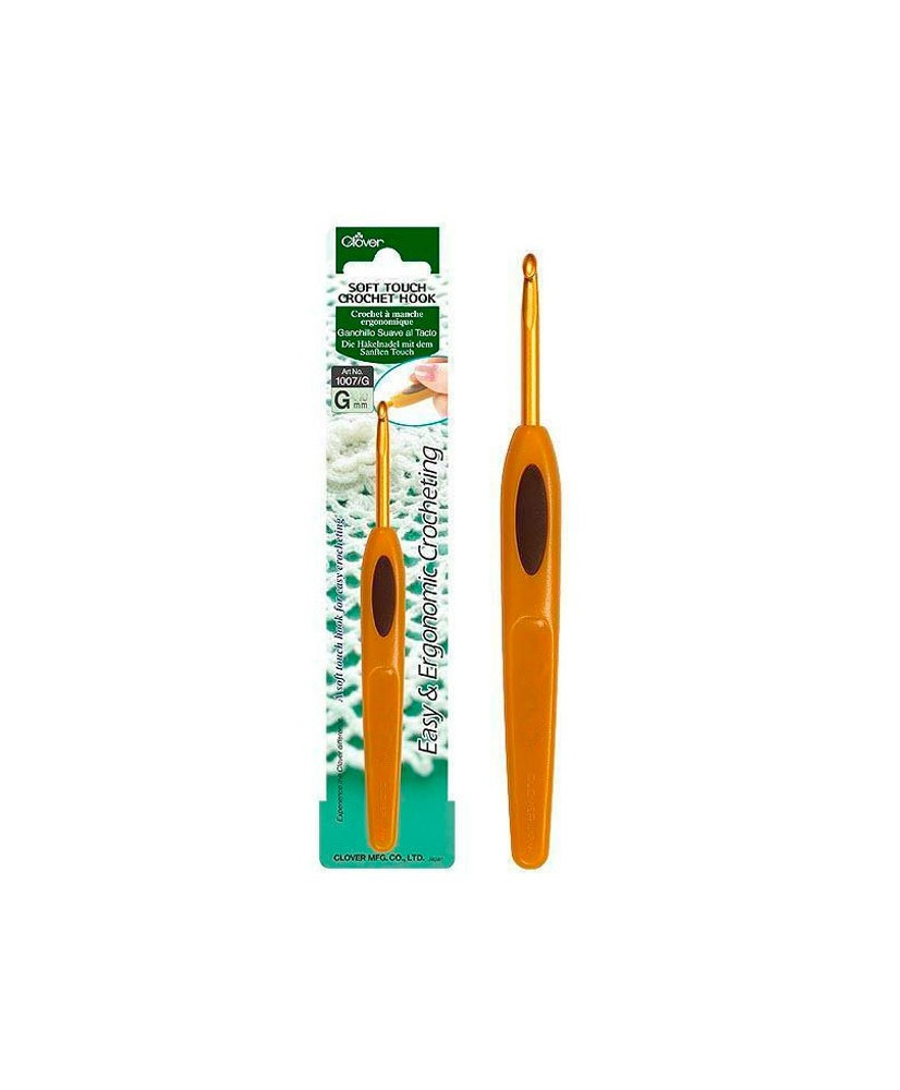 Crochet hook Clover Soft Touch Crochet Hook №2,5 mm (1030) Crochet hook Clover Soft Touch Crochet Hook №2,5 mm (1030)