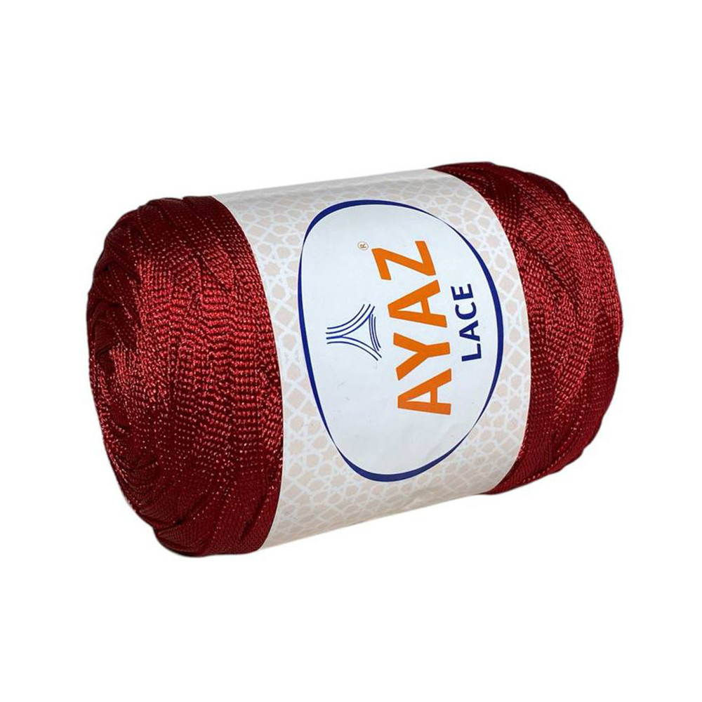 Пряжа ленточная Lace Ayaz вишневый (2175) Пряжа ленточная Lace Ayaz вишневый (2175)