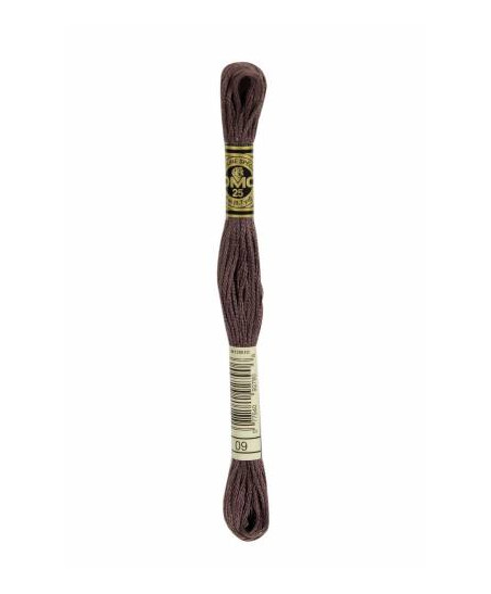 0009 floss DMC 09 Cocoa Very Dark art.117