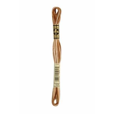 0105 муліне DMC 105 Variegated Brown арт.117