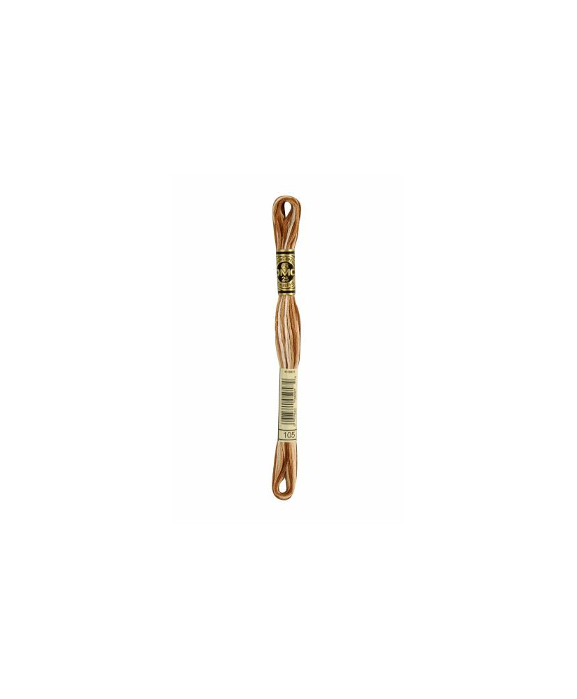 0105 floss DMC 105 Variegated Brown art.117 0105 floss DMC 105 Variegated Brown art.117