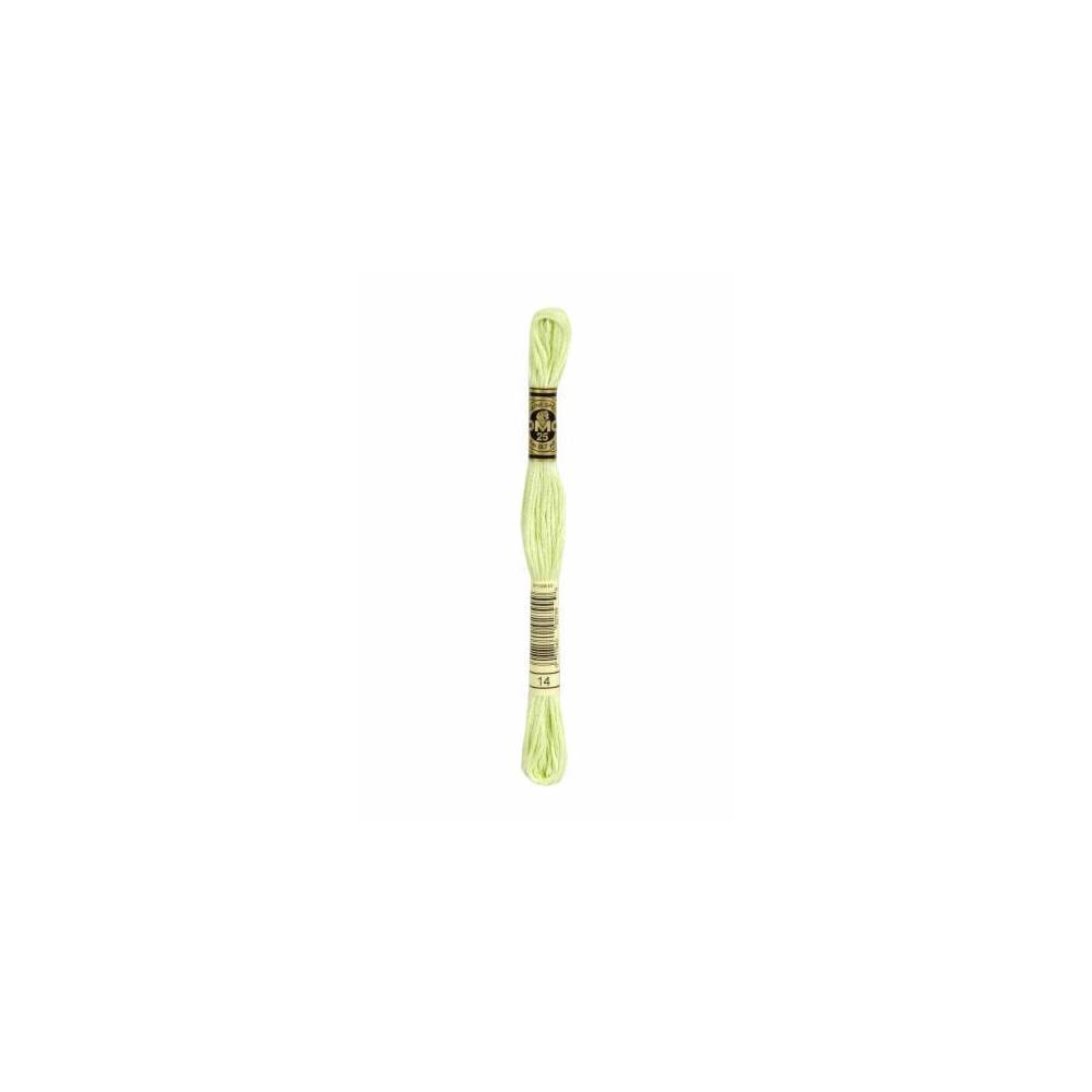 0014 мулине DMC 14 Apple Green Pale арт.117 0014 мулине DMC 14 Apple Green Pale арт.117