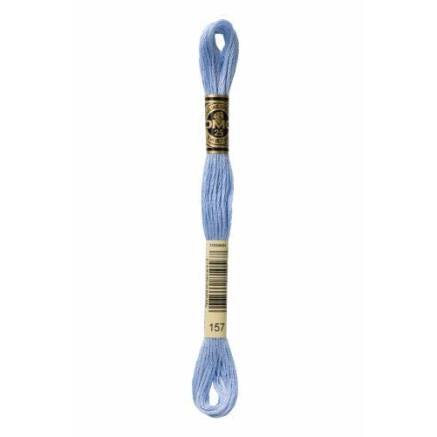 0157 муліне DMC 157 Very Light Cornflower Blue арт.117