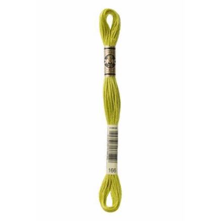0166 муліне DMC 166 Medium Light Moss Green арт.117