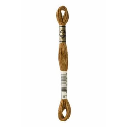 0167 муліне DMC 167 Very Dark Yellow Beige арт.117