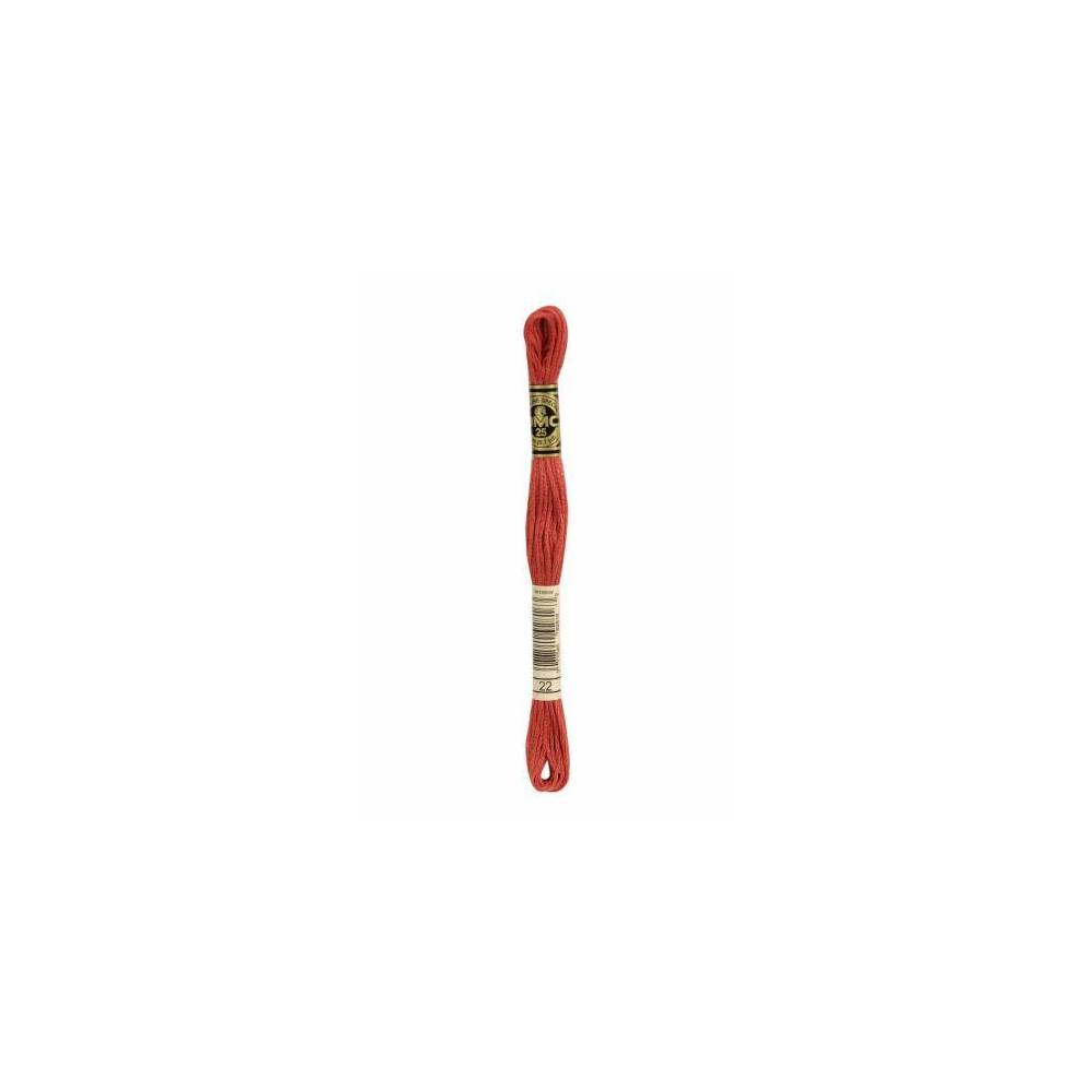 0022 муліне DMC 22 Alizarin арт.117 0022 муліне DMC 22 Alizarin арт.117