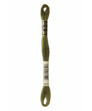3011 floss DMC 3011 Dark Khaki Green art.117