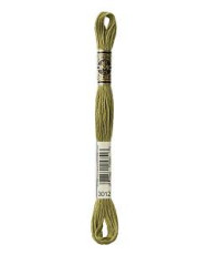 3012 floss DMC 3012 Medium Khaki Green art.117