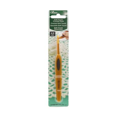 Крючок для вязания Clover Soft Touch Crochet Hook №4,0 мм (1007)