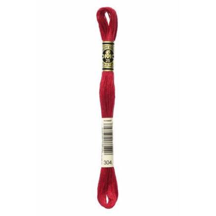 0304 floss DMC 304 Medium Red art.117