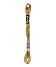 3045 floss DMC 3045 Dark Yellow Beige art.117