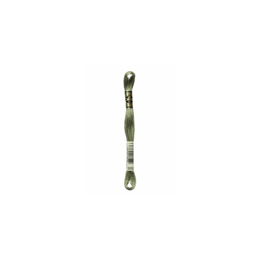 3052 floss DMC 3052 Medium Green Grey art.117 3052 floss DMC 3052 Medium Green Grey art.117