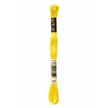 0307 floss DMC 307 Lemon art.117