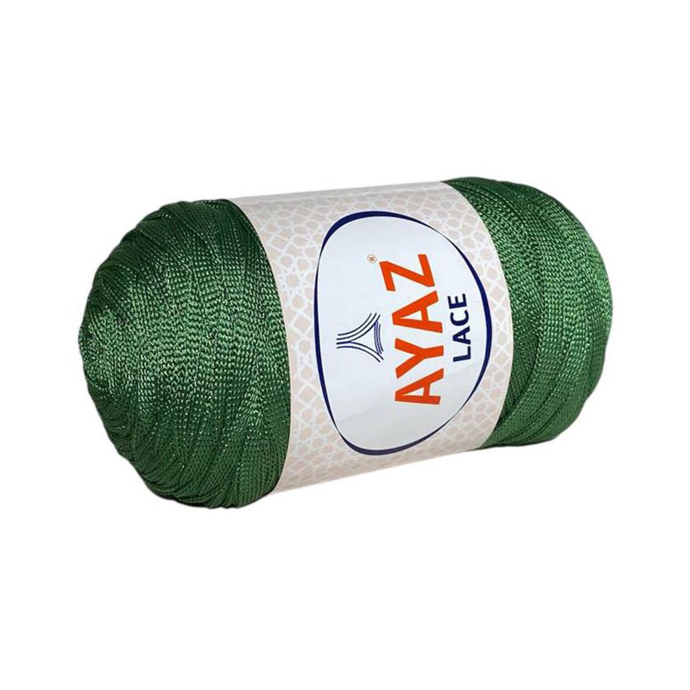 Пряжа ленточная Lace Ayaz зеленый (7574) Пряжа ленточная Lace Ayaz зеленый (7574)