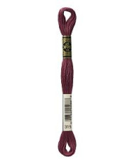 0315 floss DMC 315 Dark Antique Mauve art.117