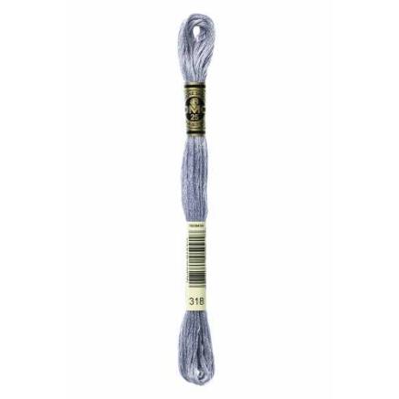 0318 floss DMC 318 Light Steel Gray art.117