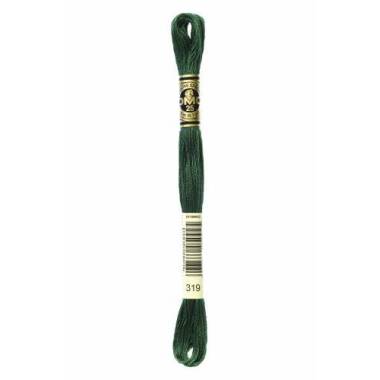 0319 мулине DMC 319 Very Dark Pistachio Green арт.117