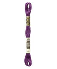 0327 floss DMC 327 Dark Violet art.117