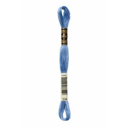 0334 муліне DMC 334 Medium Baby Blue арт.117