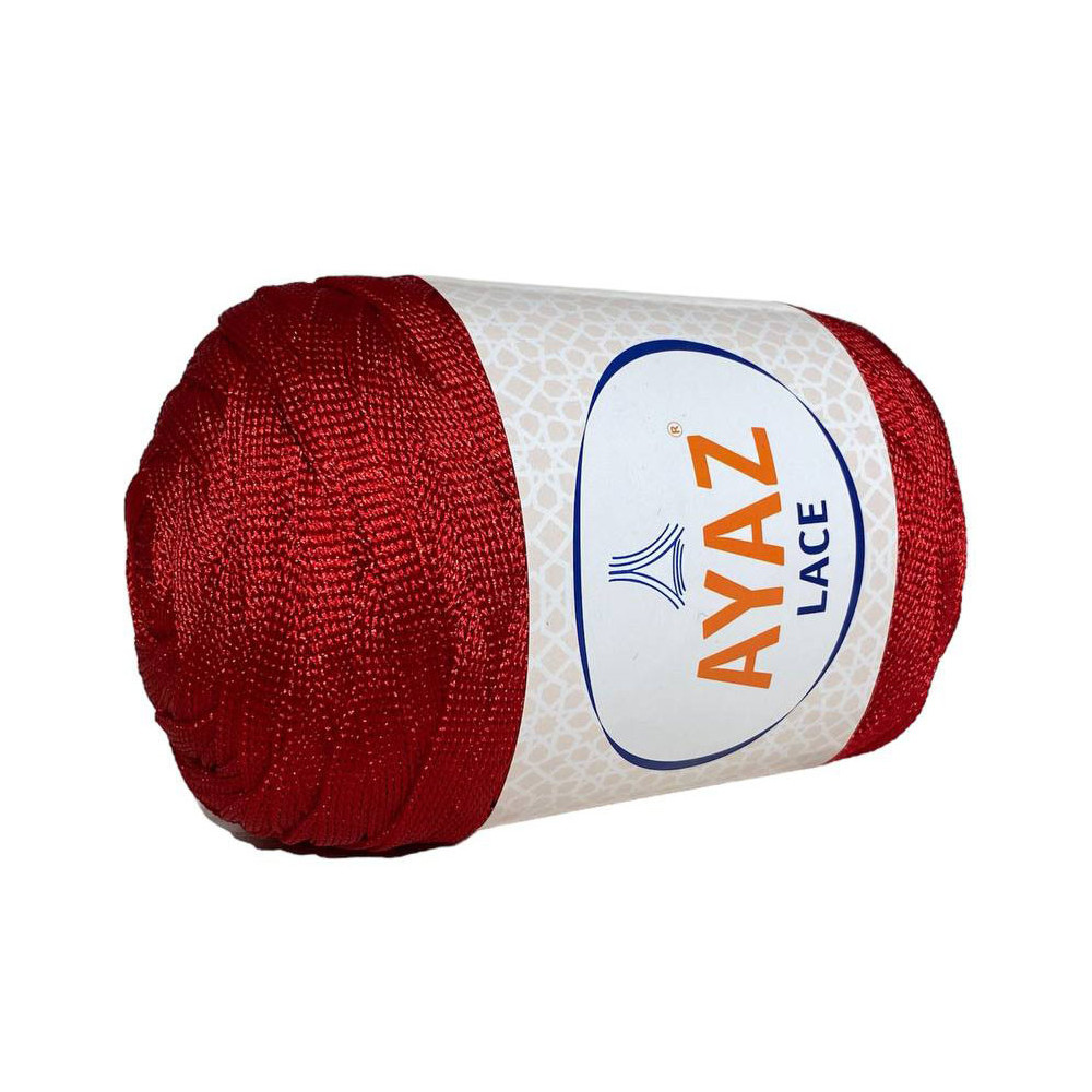 Пряжа ленточная Lace Ayaz красный (1251) Пряжа ленточная Lace Ayaz красный (1251)