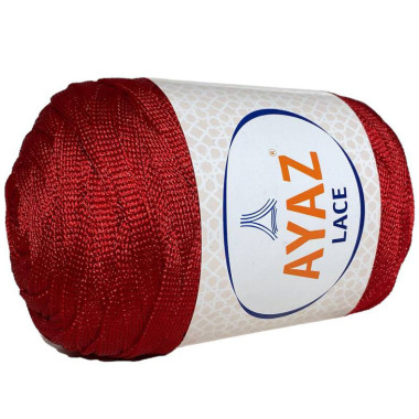 Пряжа ленточная Lace Ayaz красный (1251)