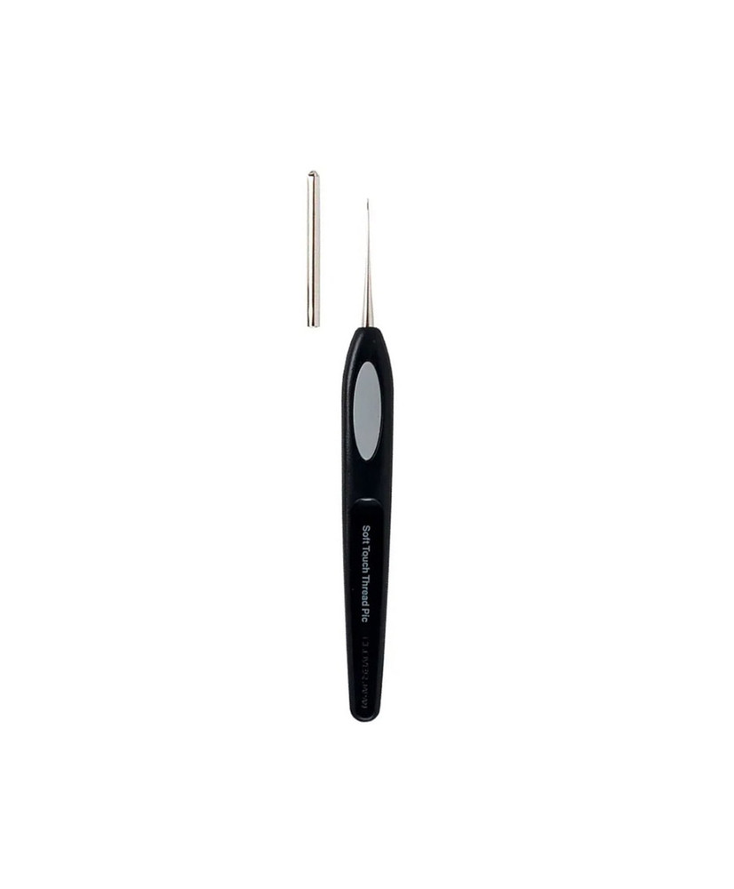 Hook for thin thread 0.4 mm - Soft Touch - Clover 4910