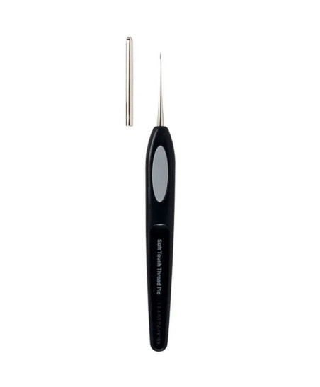 Hook for thin thread 0.4 mm - Soft Touch - Clover 4910