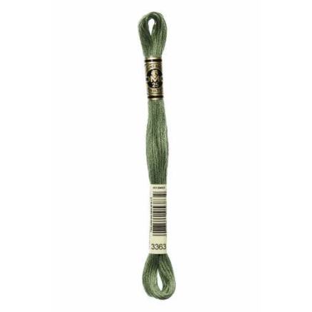 3363 floss DMC 3363 Medium Pine Green art.117