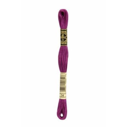 0034 муліне DMC 34 Fuchsia Dark арт.117