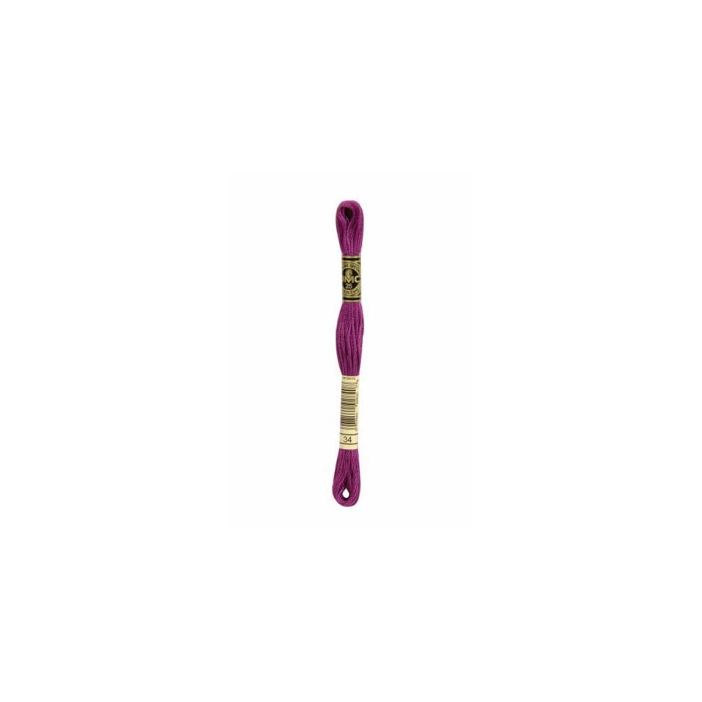 0034 мулине DMC 34 Fuchsia Dark арт.117 0034 мулине DMC 34 Fuchsia Dark арт.117