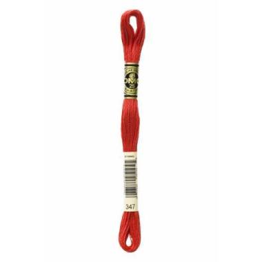 0347 floss DMC 347 Very Dark Salmon art.117
