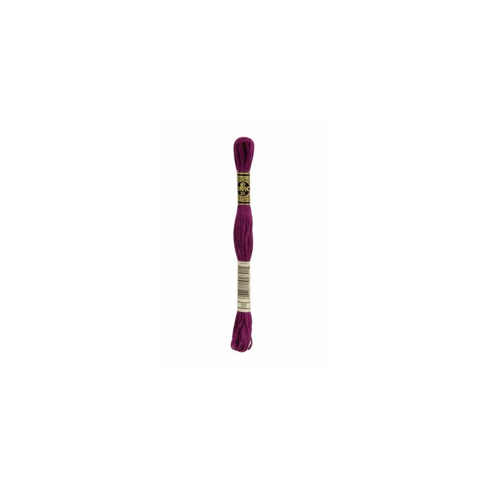 0035 мулине DMC 35 Fuchsia Very Dark арт.117 0035 мулине DMC 35 Fuchsia Very Dark арт.117