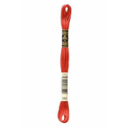 0350 floss DMC 350 Medium Coral art.117