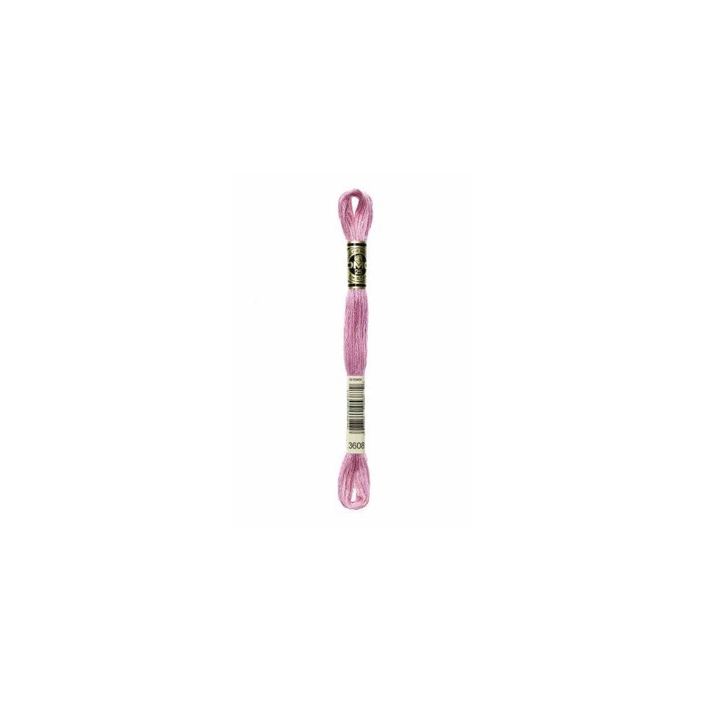 3608 floss DMC 3608 Very Light Plum art.117 3608 floss DMC 3608 Very Light Plum art.117
