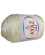 Ribbon yarn Lace Ayaz cream (1300)