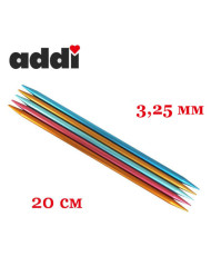 Addi Colibri knitting needles, aluminum 20 cm, 3.25 mm (204-7/3.25-20)