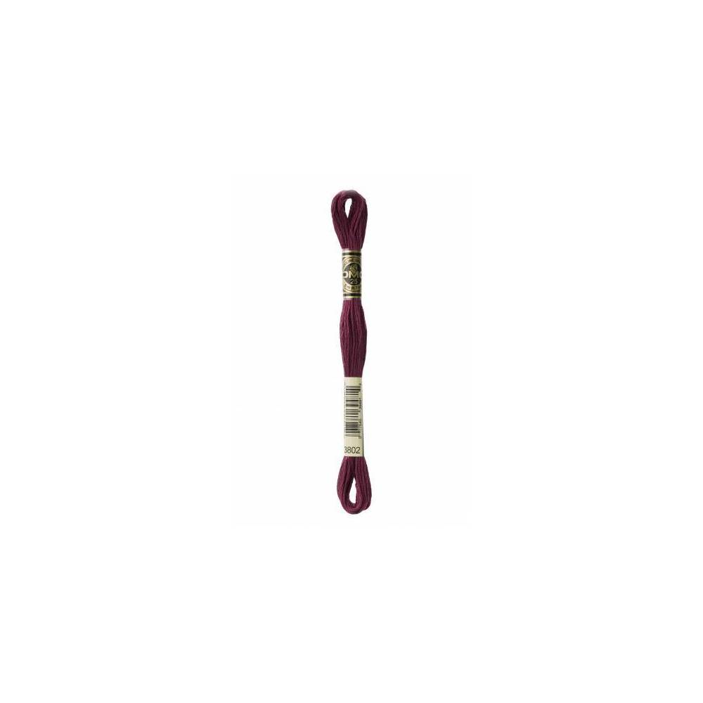 3802 мулине DMC 3802 Very Dark Antique Mauve арт.117 3802 мулине DMC 3802 Very Dark Antique Mauve арт.117