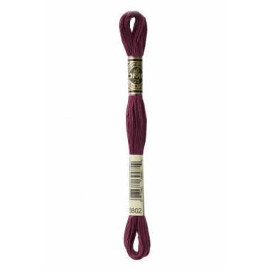 3802 мулине DMC 3802 Very Dark Antique Mauve арт.117