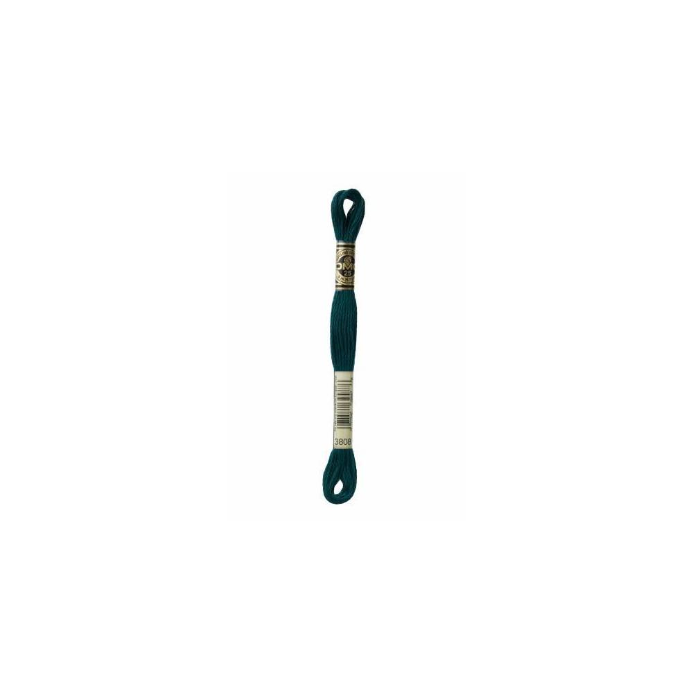 3808 мулине DMC 3808 Ultra Very Dark Turquoise арт.117
