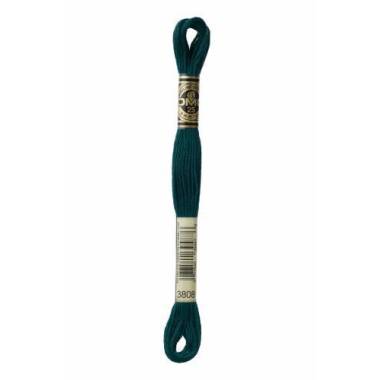 3808 мулине DMC 3808 Ultra Very Dark Turquoise арт.117