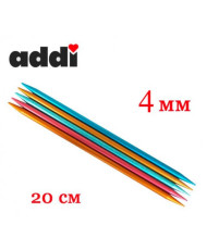 Addi Colibri knitting needles, aluminum 20 cm, 4 mm (204-7/4-20)