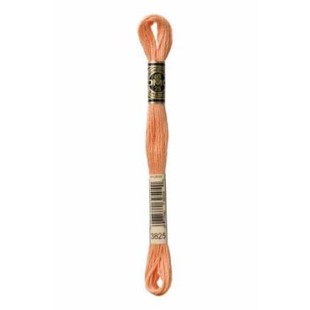 3824 floss DMC 3825 Pale Pumpkin art.117