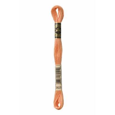 3824 floss DMC 3825 Pale Pumpkin art.117