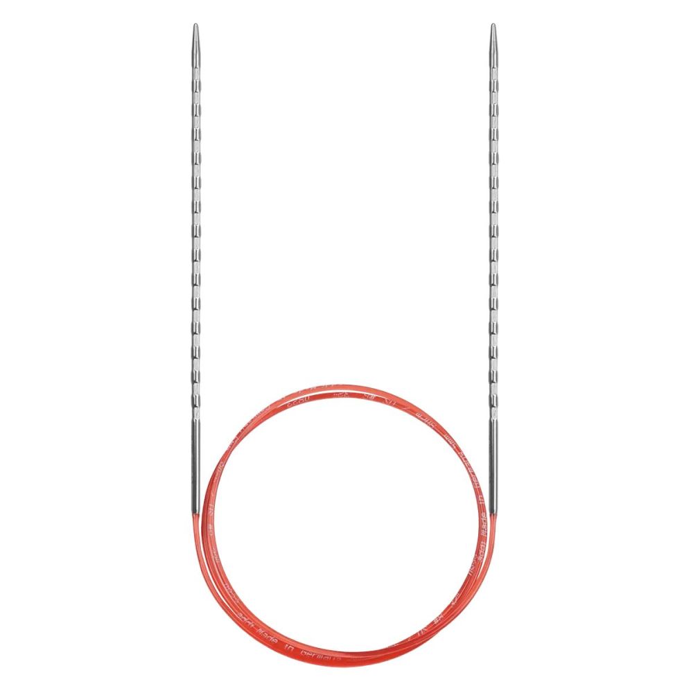 Addi Novel Circular Knitting Needles with Square Section, Brass 40 cm, 4.5 mm (717-7/4.5-40)