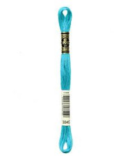 3845 floss DMC 3845 Medium Bright Turquoise art.117