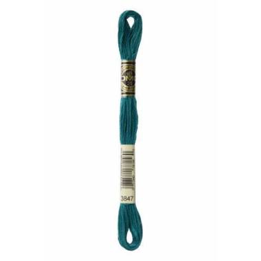 3847 floss DMC 3847 Dark Teal Green art.117