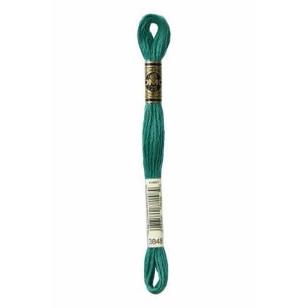 3848 муліне DMC 3848 Medium Teal Green арт.117