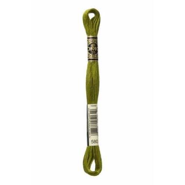 0580 мулине DMC 580 Dark Moss Green арт.117