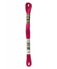 0600 floss DMC 600 Very Dark Cranberry art.117